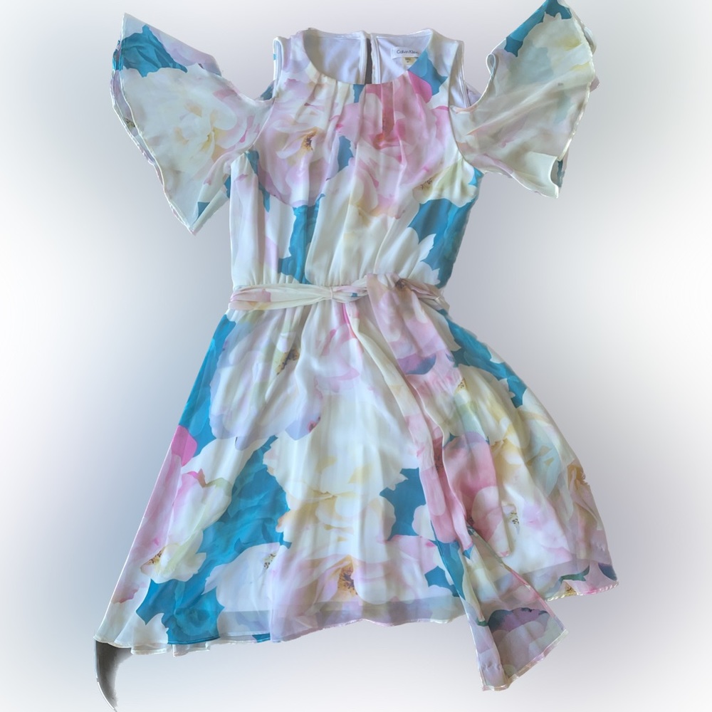 Calvin Klein Floral Dress Size 8